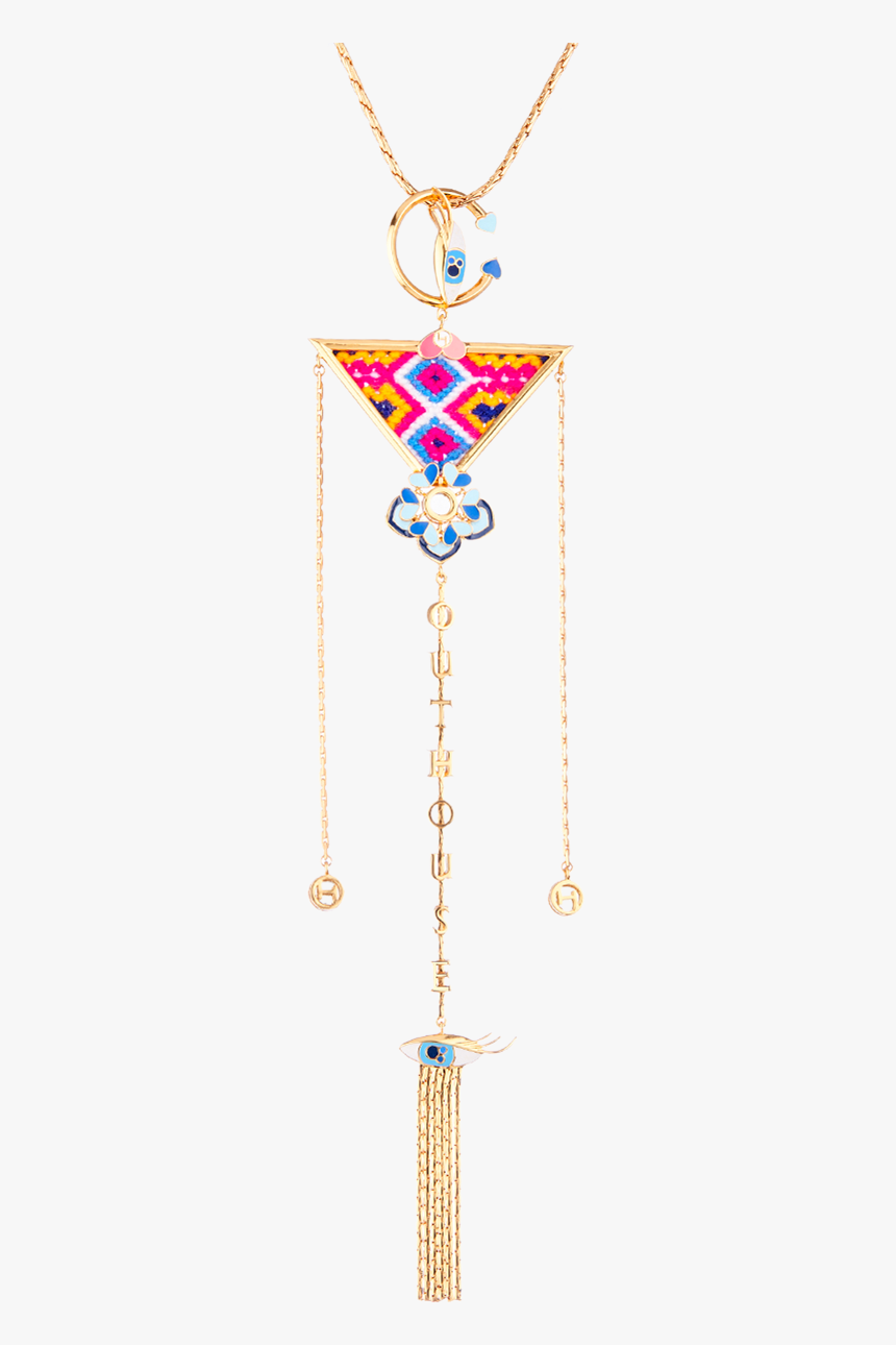 Aztec Tribal Pendant - Chain, HD Png Download, Free Download