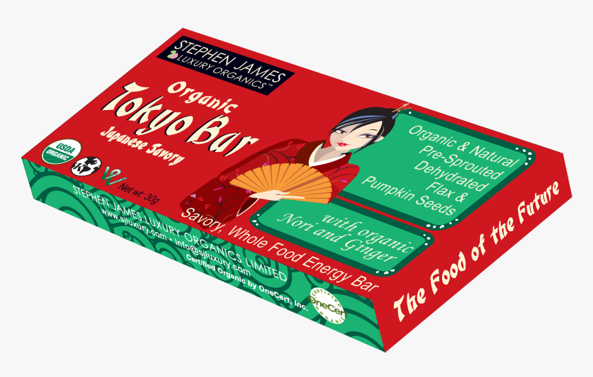 Sjo Tokyo Energy Bar V1 - Packaging And Labeling, HD Png Download, Free Download