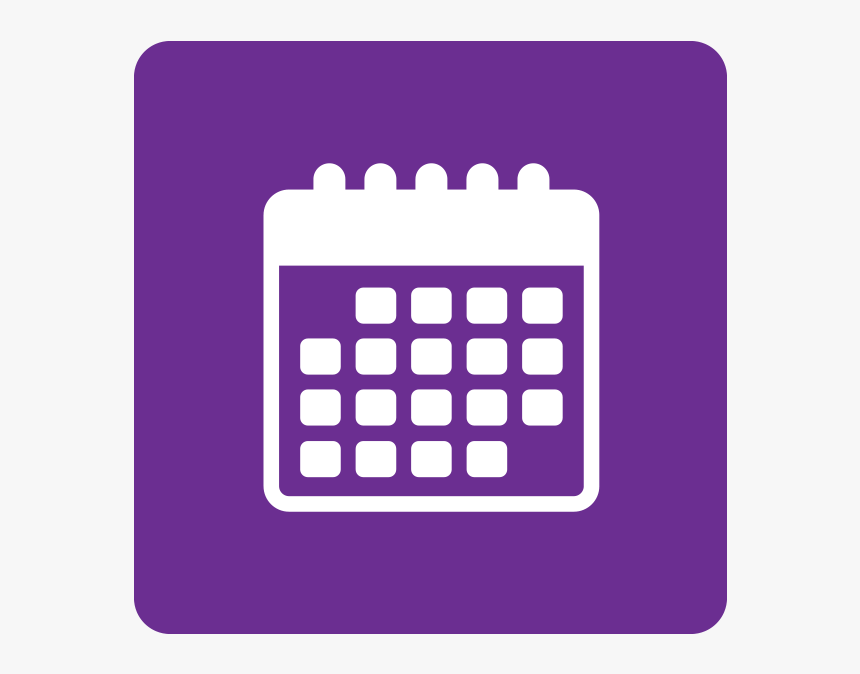 Mark Your Calendar Purple, HD Png Download, Free Download