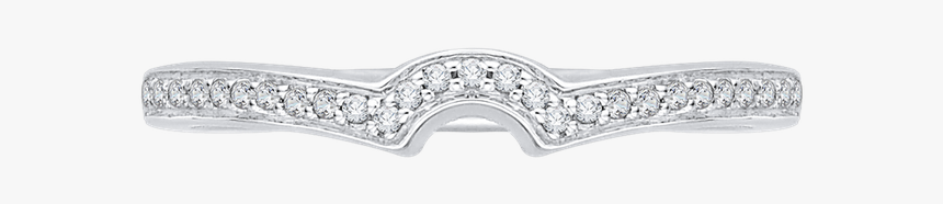 Promezza 14k White Gold Promezza Wedding Band - Engagement Ring, HD Png Download, Free Download