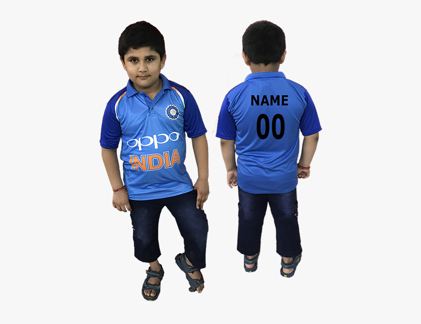 Kids Blue Jersey - Boy, HD Png Download, Free Download