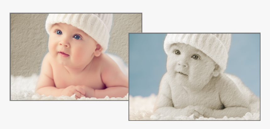 Before And After Flip Effect - Canvas, HD Png Download, Free Download