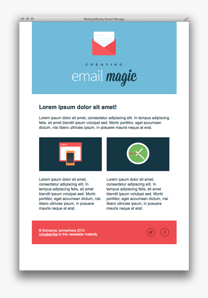 Web Development Email Template, HD Png Download, Free Download