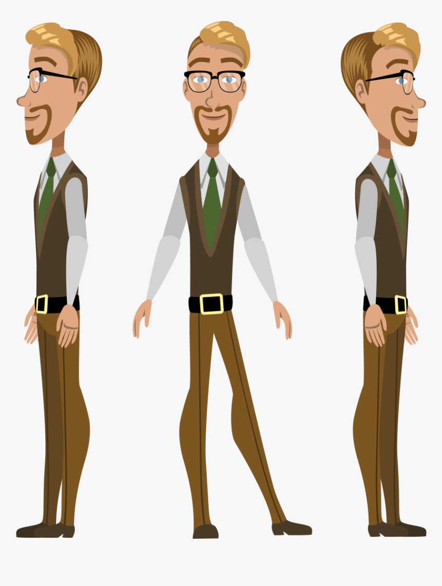 Character Animator Business Guy, HD Png Download, Free Download