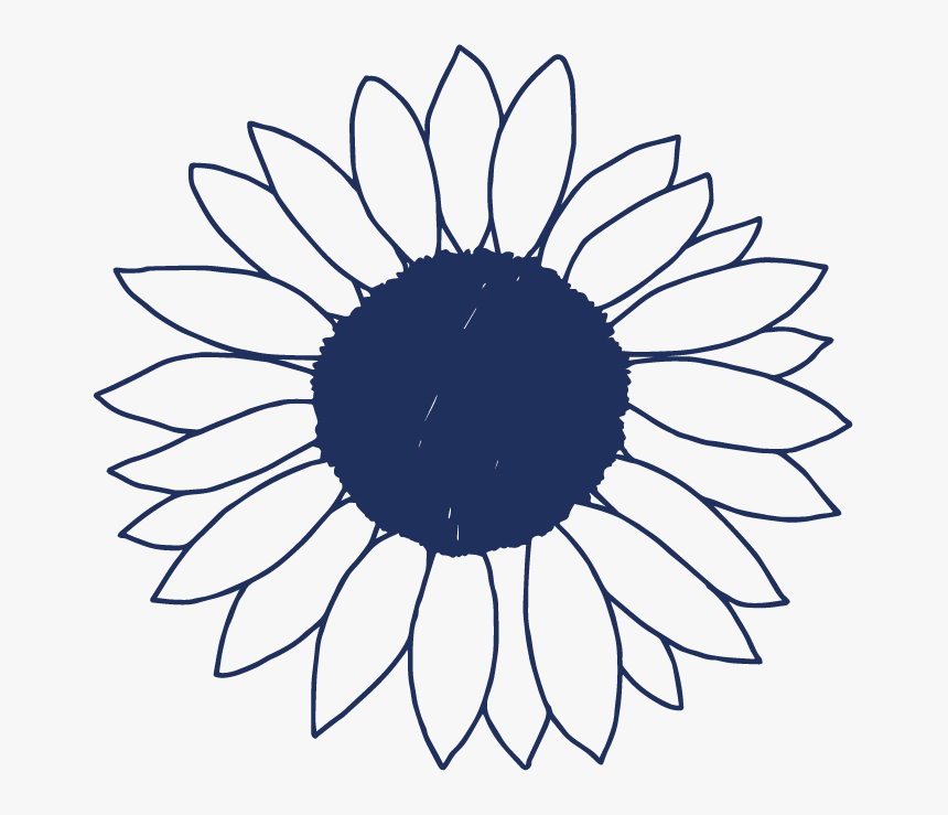Free Free 123 Sunflower Clipart Black And White Svg SVG PNG EPS DXF File