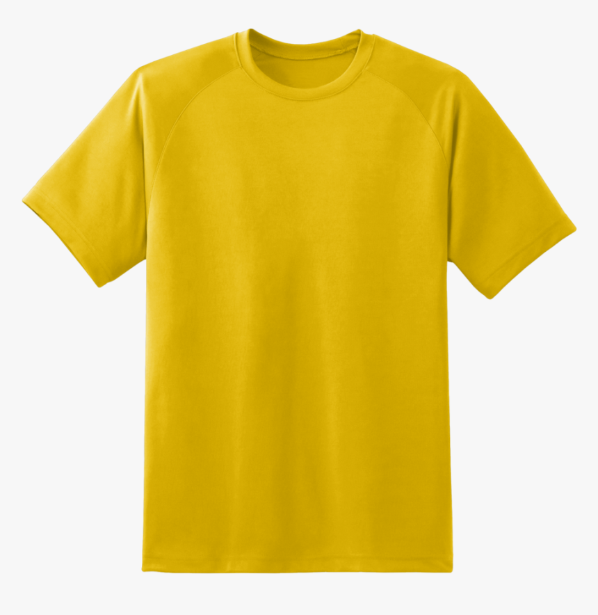 T-shirt - Yellow T Shirt, HD Png Download - kindpng