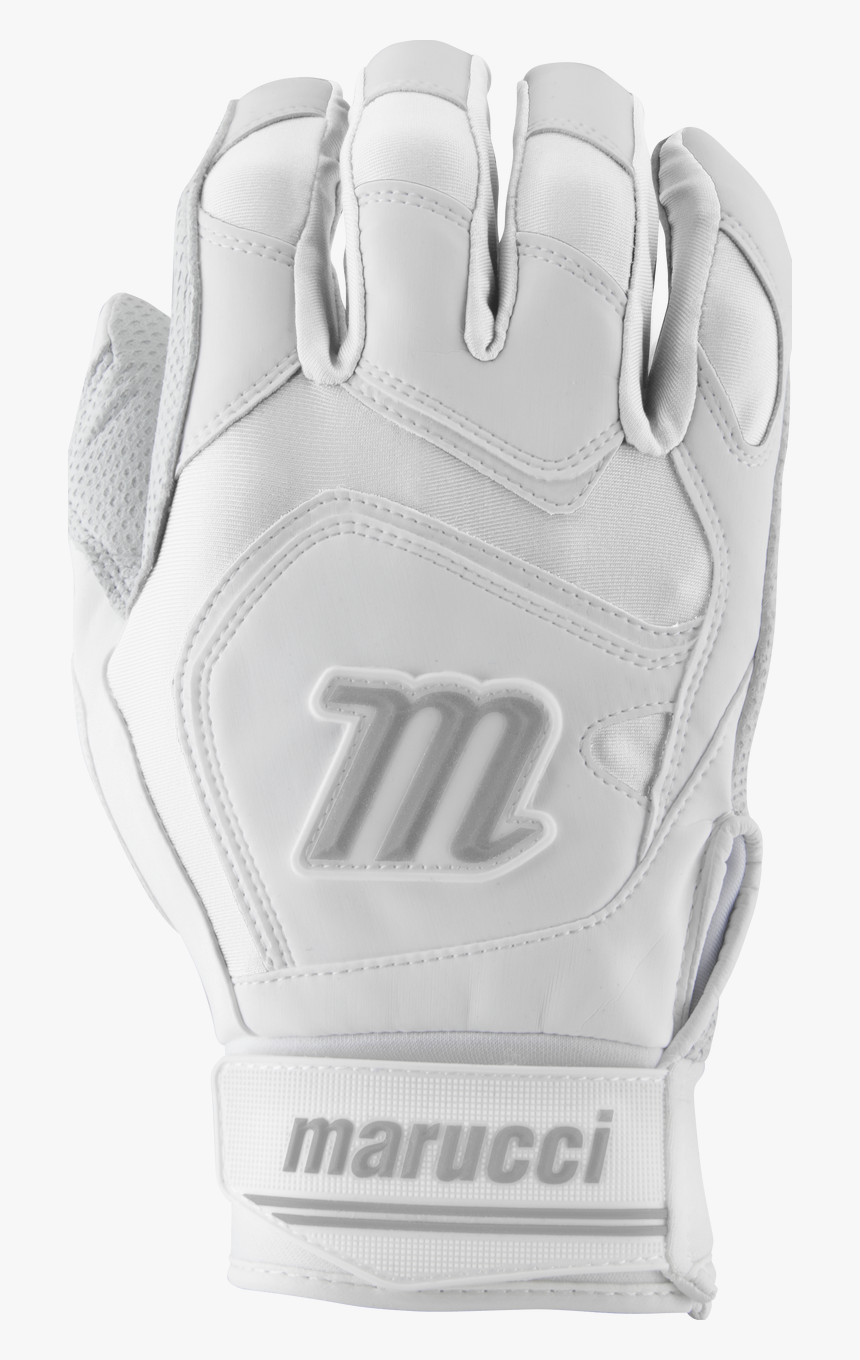 Red And White Marucci Batting Gloves, HD Png Download, Free Download