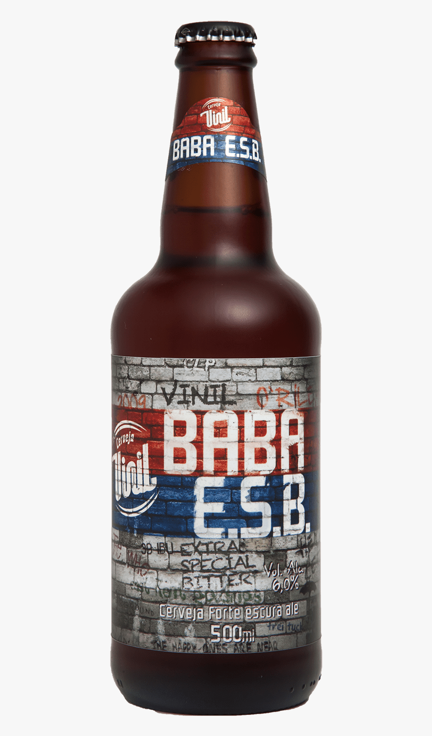 Vinil Baba Esb - Glass Bottle, HD Png Download, Free Download