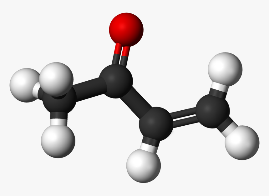 Methyl Vinyl Ketone 3d Balls - Ketone 3d, HD Png Download, Free Download