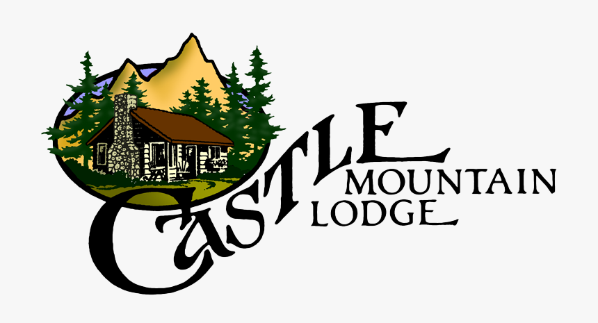 Castle Mountain Lodge Logo - Mountain Lodge Logos, HD Png Download ...