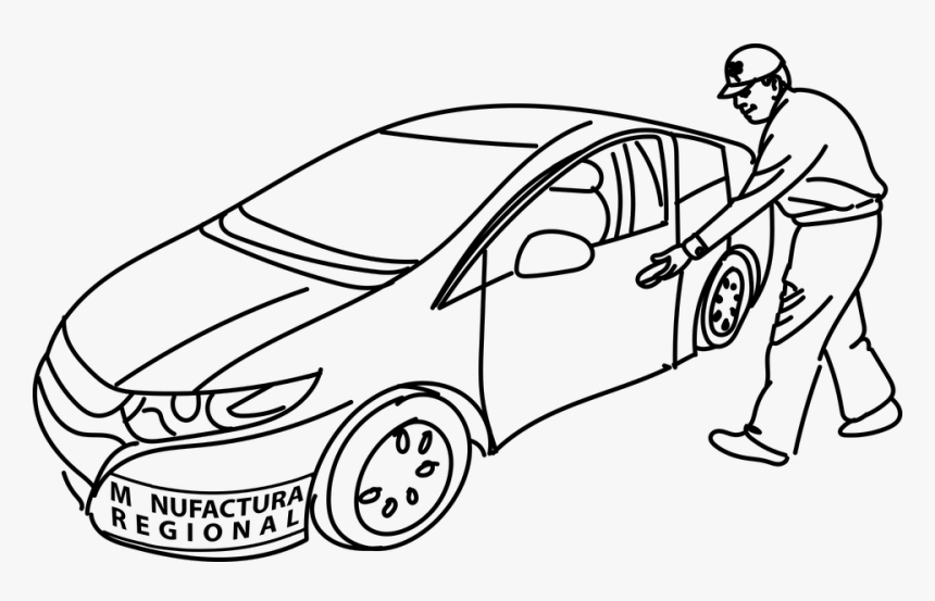 Transparent Carros Animados Png - Hombre Subiendo A Un Auto, Png ...