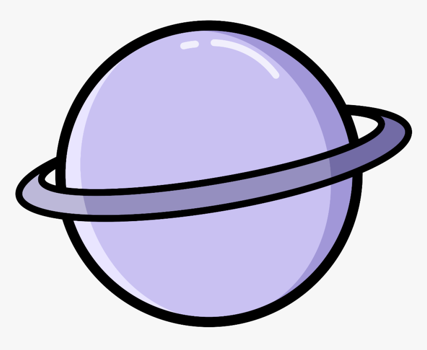 #planet #saturn #space #ring #gas #purple #planeta, HD Png Download, Free Download