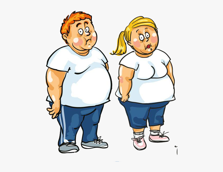 Person Drawing Cartoon - Weight Loss Cartoon Png, Transparent Png, Free Download