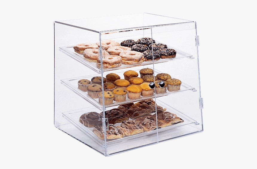 food service displays bakery acrylic display case hd png download kindpng bakery acrylic display case hd png