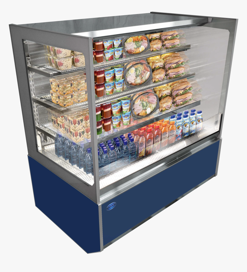 Federal Industries Itrss6034-b18 Italian Glass Refrigerated - Refrigerator, HD Png Download, Free Download