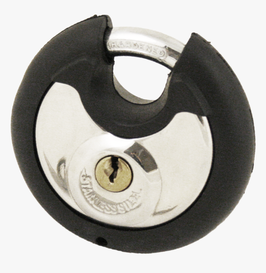 Round Padlock, Circular Padlock, Disc Padlock, Round - Strap, HD Png Download, Free Download