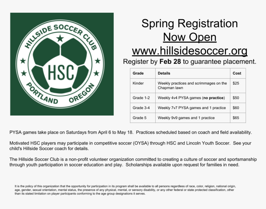 Springregistrationflyer - Circle, HD Png Download, Free Download