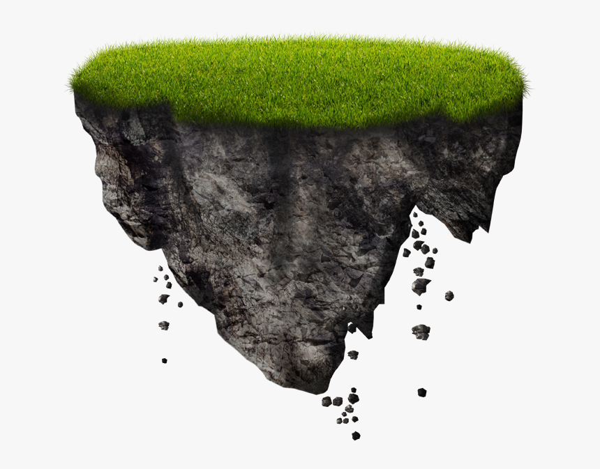 Free Floating Island In The Sky Png - Floating Island Png Download