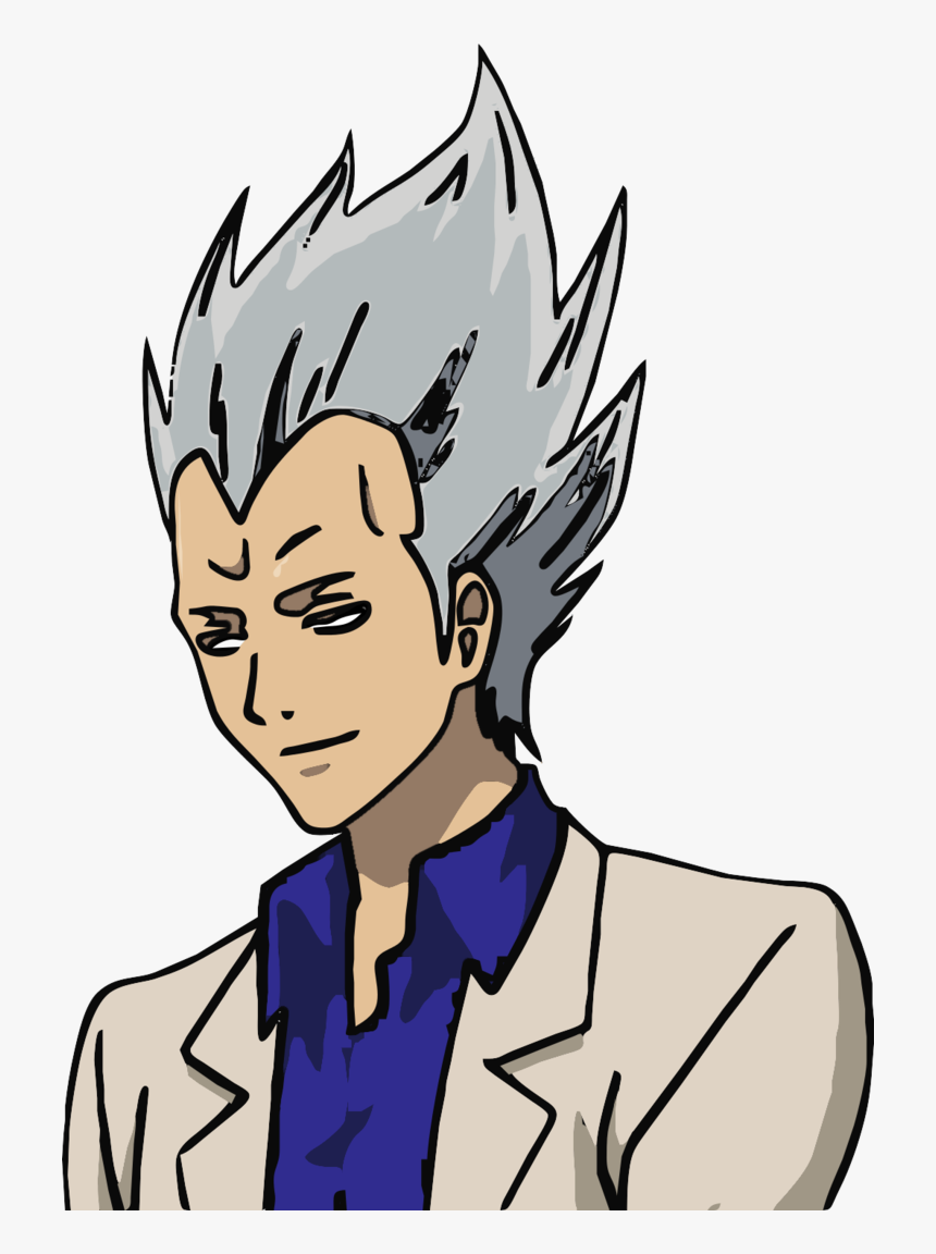 Vegeta Hair Png - Cartoon, Transparent Png, Free Download