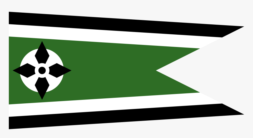 Oca Pennant/swallowtail Flag For My Fictional Micronation, HD Png Download, Free Download