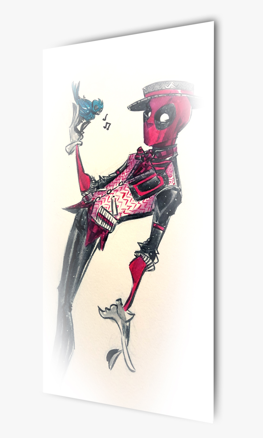 Deadpool - Illustration, HD Png Download, Free Download