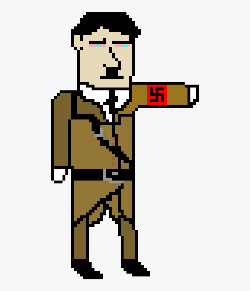 Hitler Pixel Art, HD Png Download, Free Download