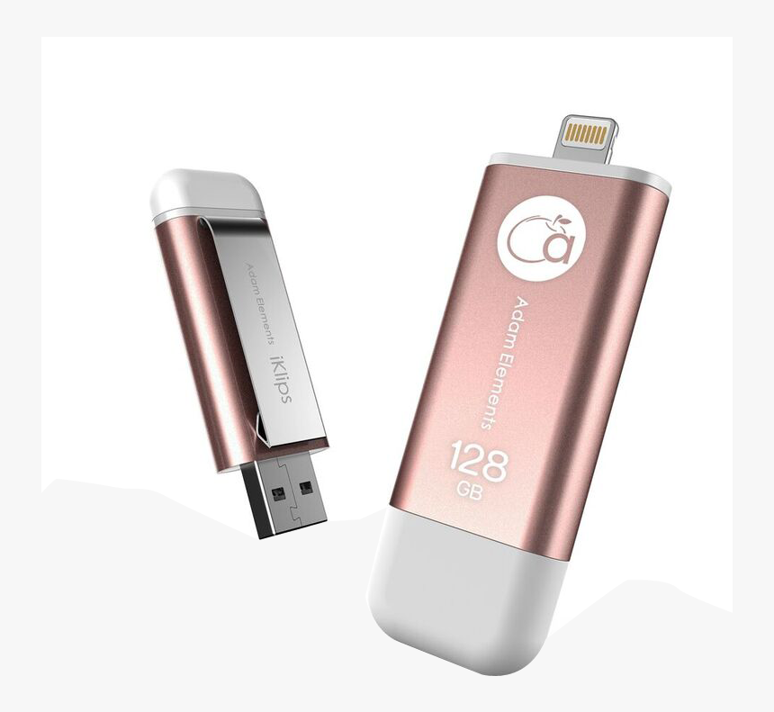 Adam Elements 128gb Iklips Apple Lightning - Adam Element, HD Png Download, Free Download