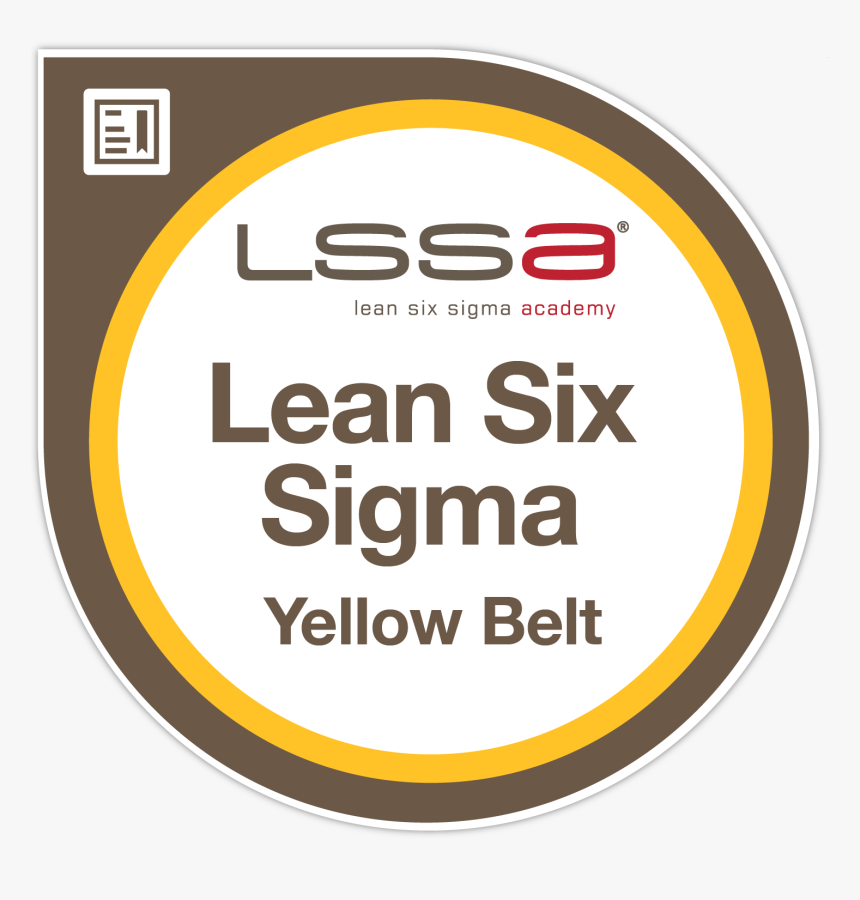 Lean Six Sigma Yellow Belt, HD Png Download, Free Download