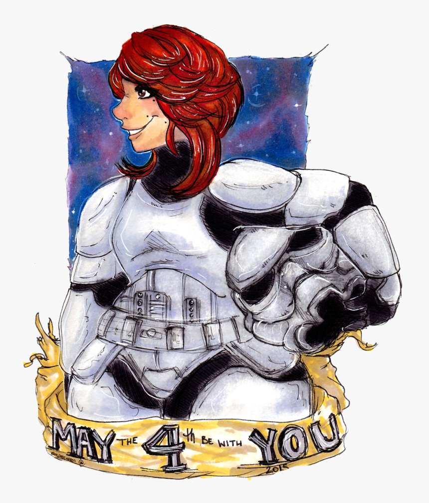 May The Fourth Be With You - Illustration, HD Png Download, Free Download