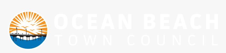 Ocean Beach Town Council - Black-and-white, HD Png Download - kindpng