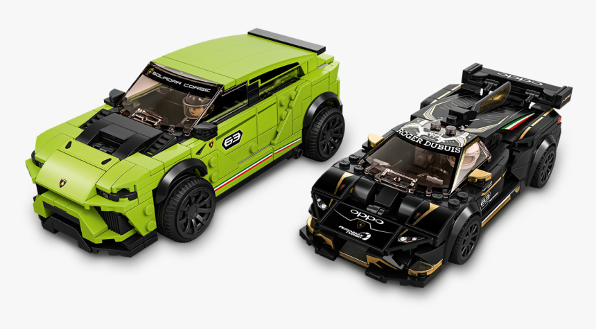 76899 Lamborghini Urus St-x & Lamborghini Huracn Super - Lego Speed Champions 2020 Lamborghini, HD Png Download, Free Download