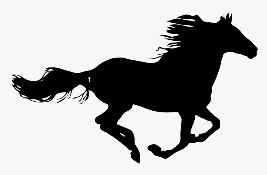 Clip Art Horse Silhouette, HD Png Download, Free Download