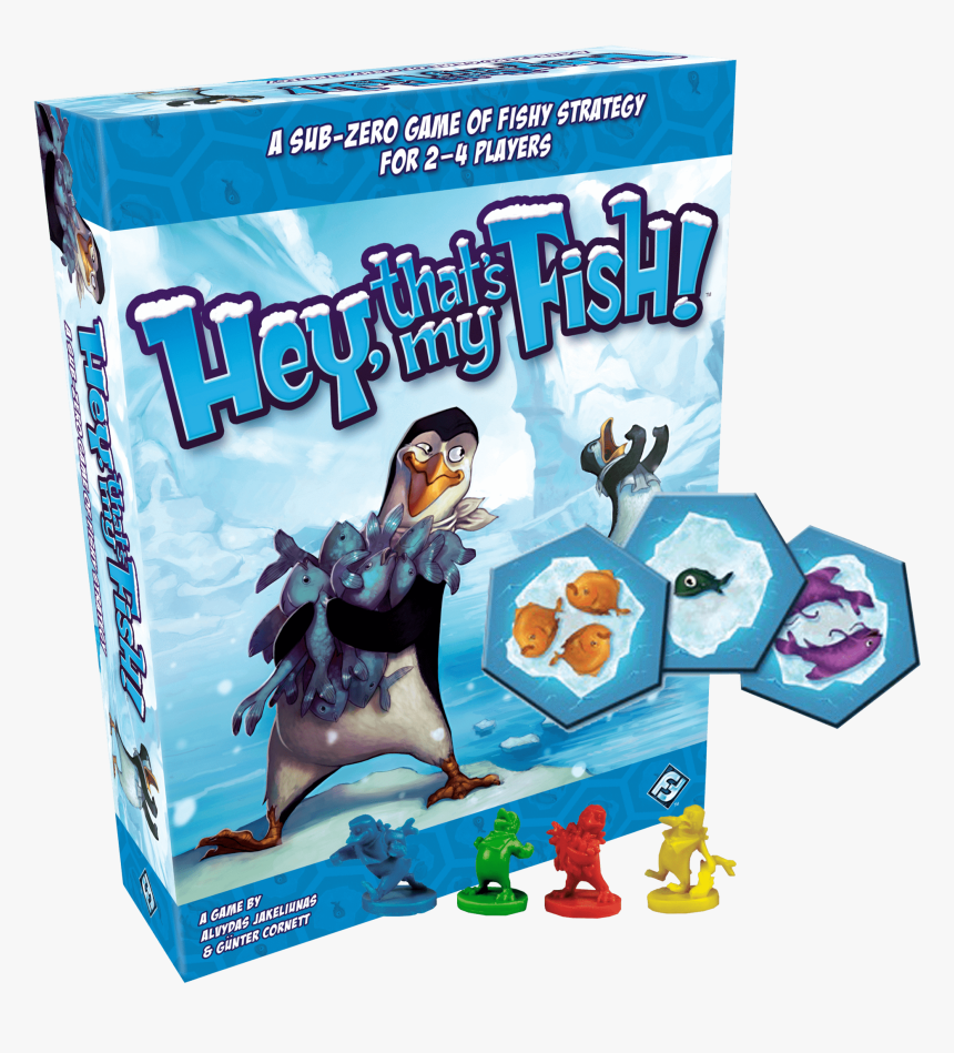 Fantasy Flight Games Hey That's My Fish Base Game, HD Png Download, Free Download