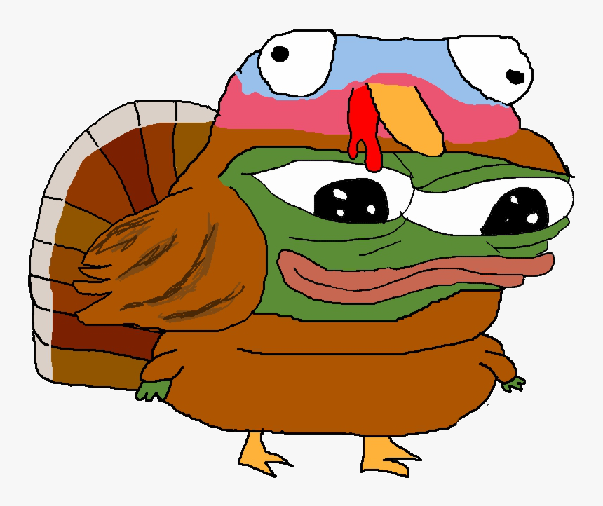 Pepe The Frog Turkey, HD Png Download, Free Download