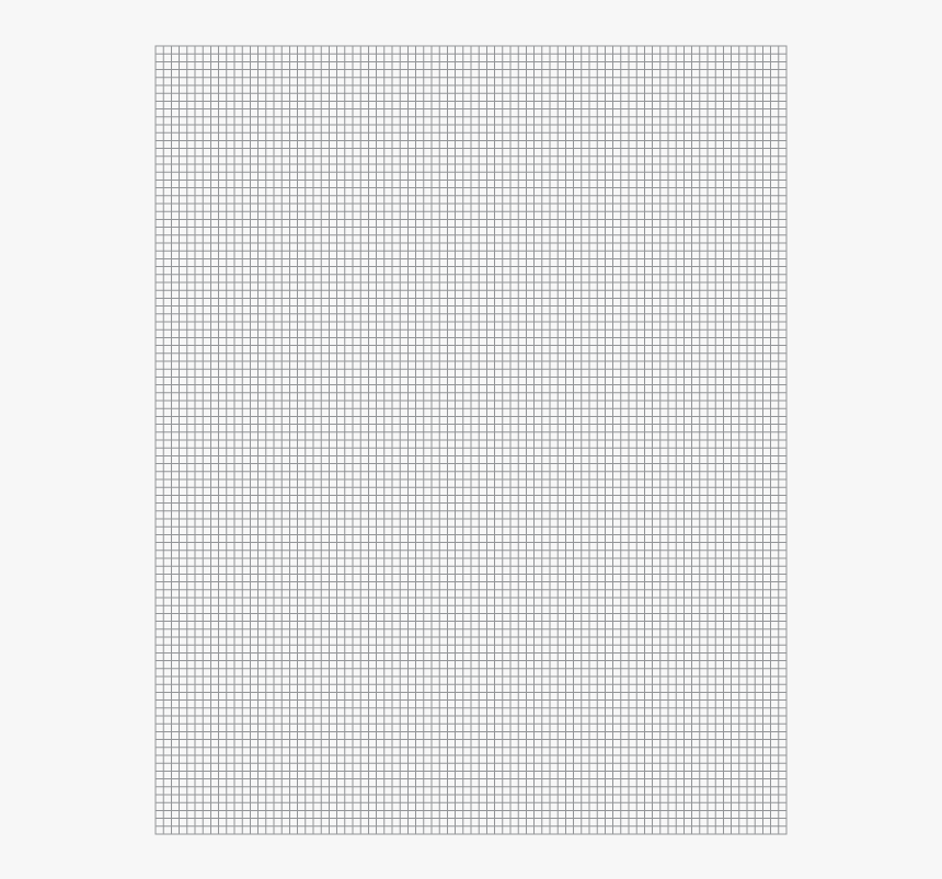 Graph Paper With 10 Lines Per Inch - Black-and-white, HD Png Download, Free Download