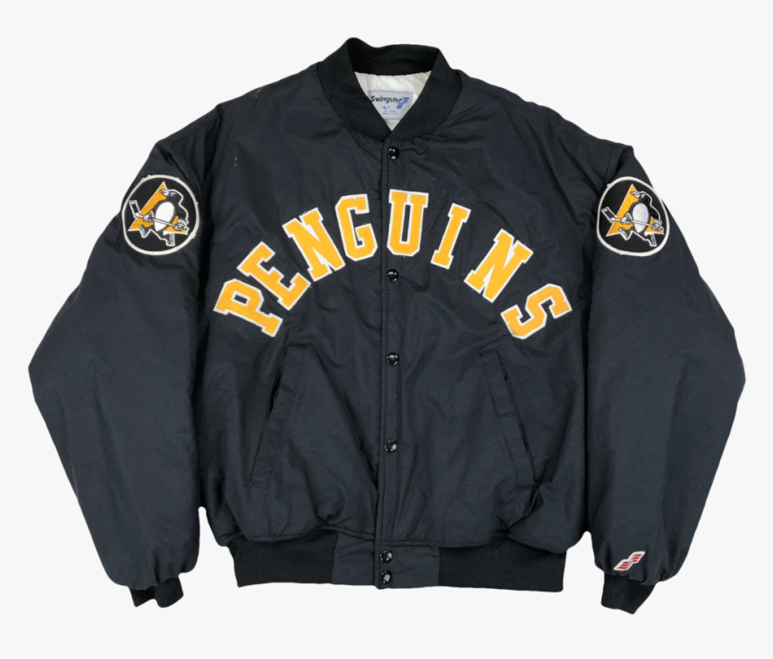 Vintage 90s Swingster Pittsburgh Penguins Jacket - Sweatshirt, HD Png Download, Free Download