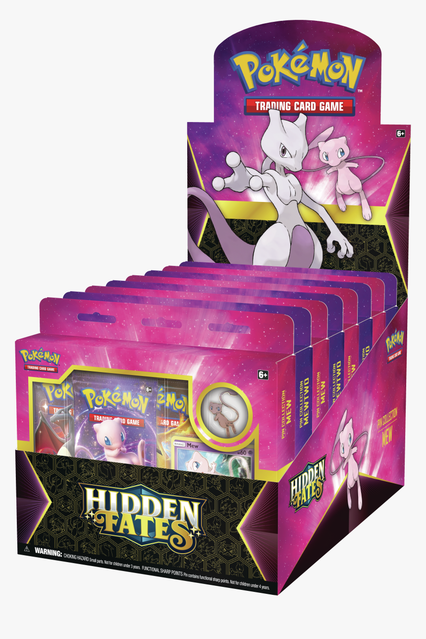 Pokemon Hidden Fates Booster Box Hd Png Download Kindpng