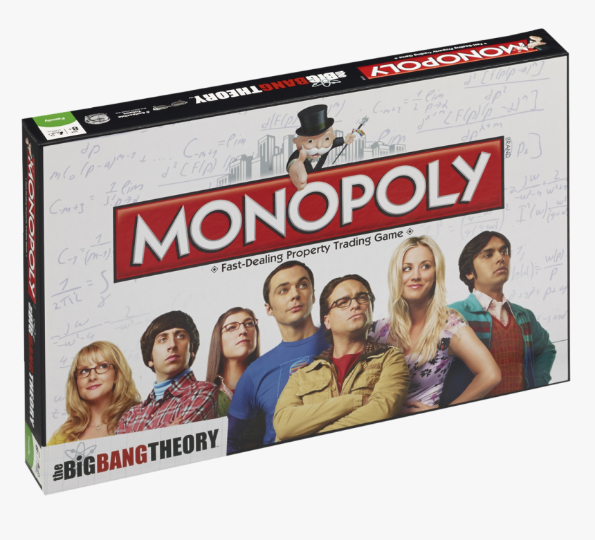 The Big Bang Theory Edition - Monopoly, HD Png Download, Free Download