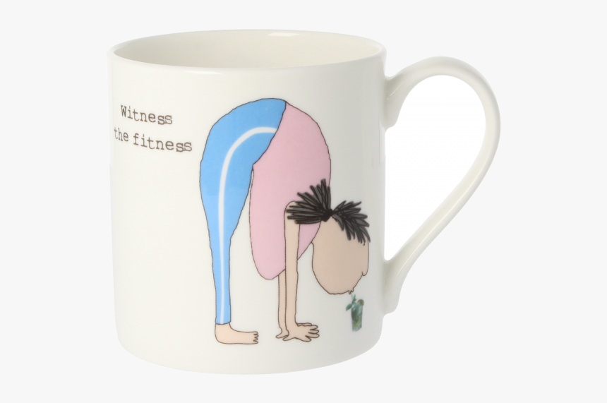 Rosie Made A Thing Witness The Fitness Mug - Coffee Cup, HD Png Download, Free Download