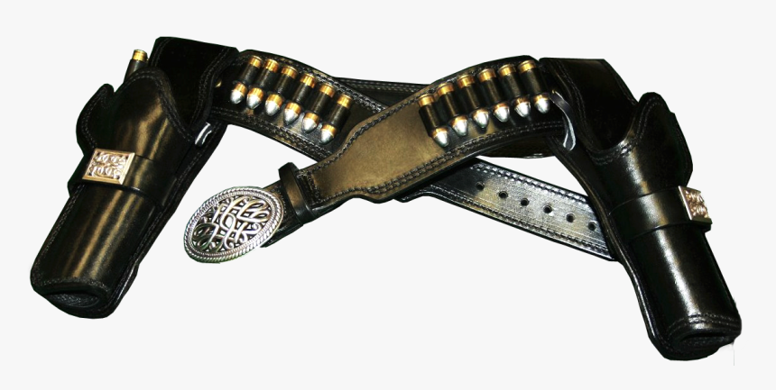 Handgun Transparent Belt Png - Cowboy Gun Belt And Holster Png, Png Download, Free Download