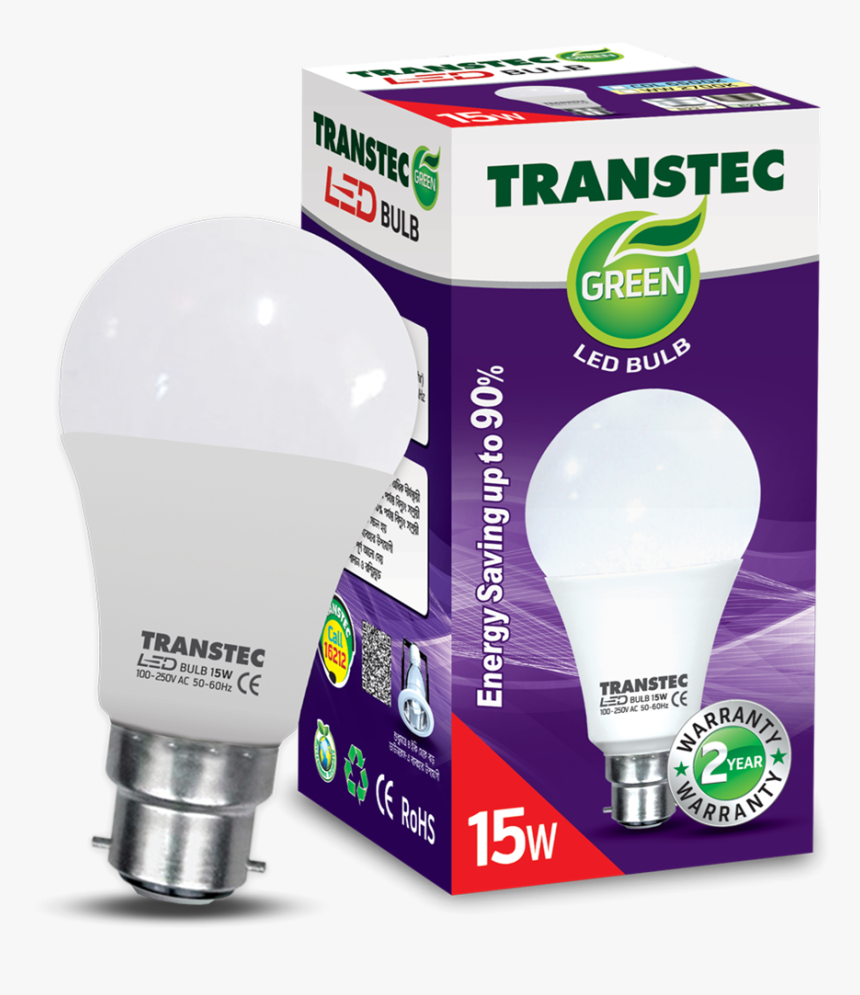 Transtec Led Bulb Price In Bangladesh , Png Download - Transtec Led Light, Transparent Png, Free Download