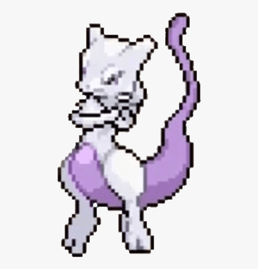 Transparent Sprites Mewtwo - Mewtwo Sprite Png, Png Download, Free Download