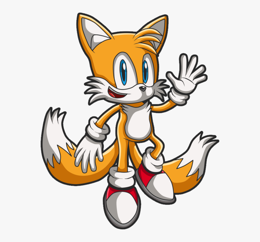 Hedgehog Clipart Fox - Flying Two Tail Fox, HD Png Download - kindpng