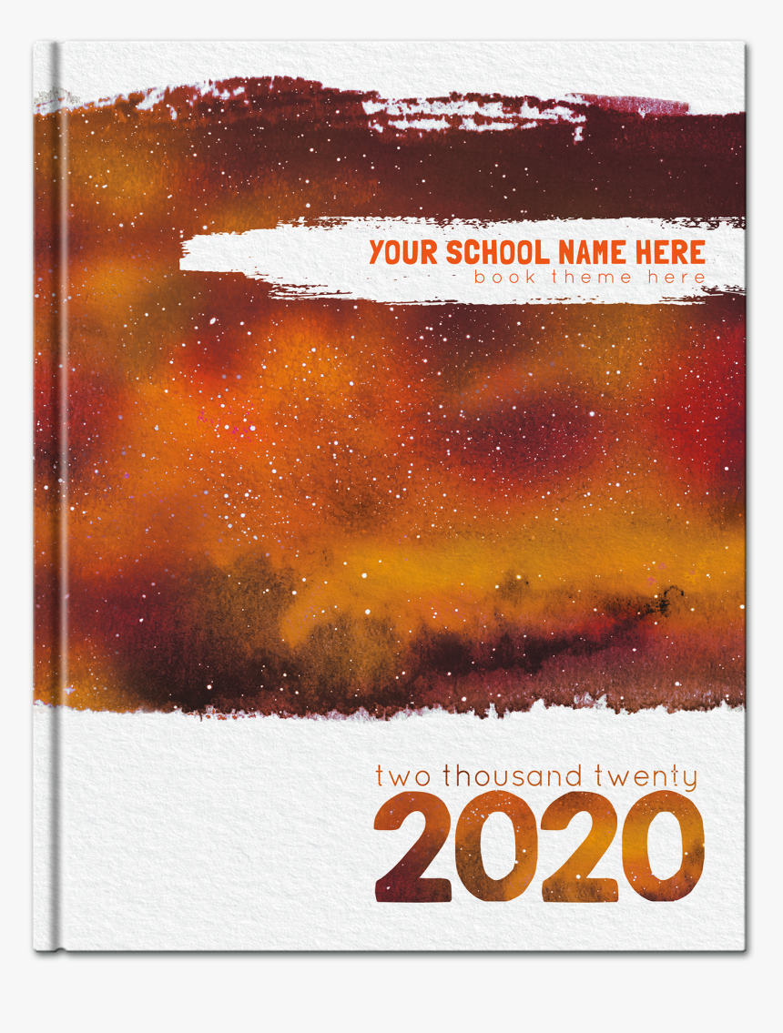 Pictavo Watercolor Yearbook Cover - Poster, HD Png Download, Free Download