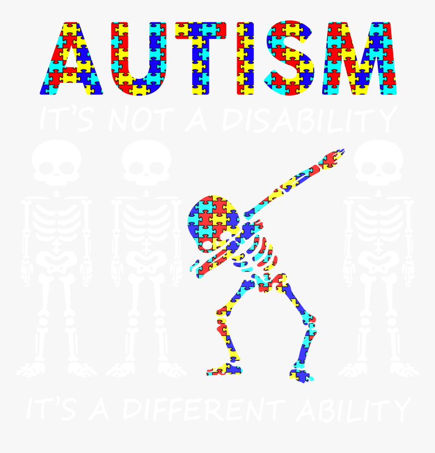 Autism Skeleton Svg