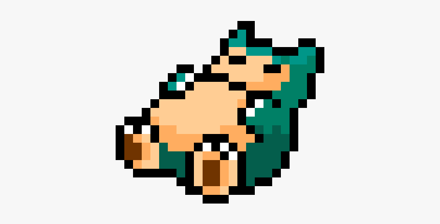 Snorlax Pixel Art, HD Png Download, Free Download