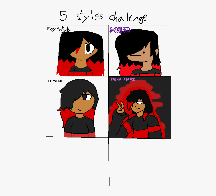 5 Art Styles Challenge, HD Png Download, Free Download