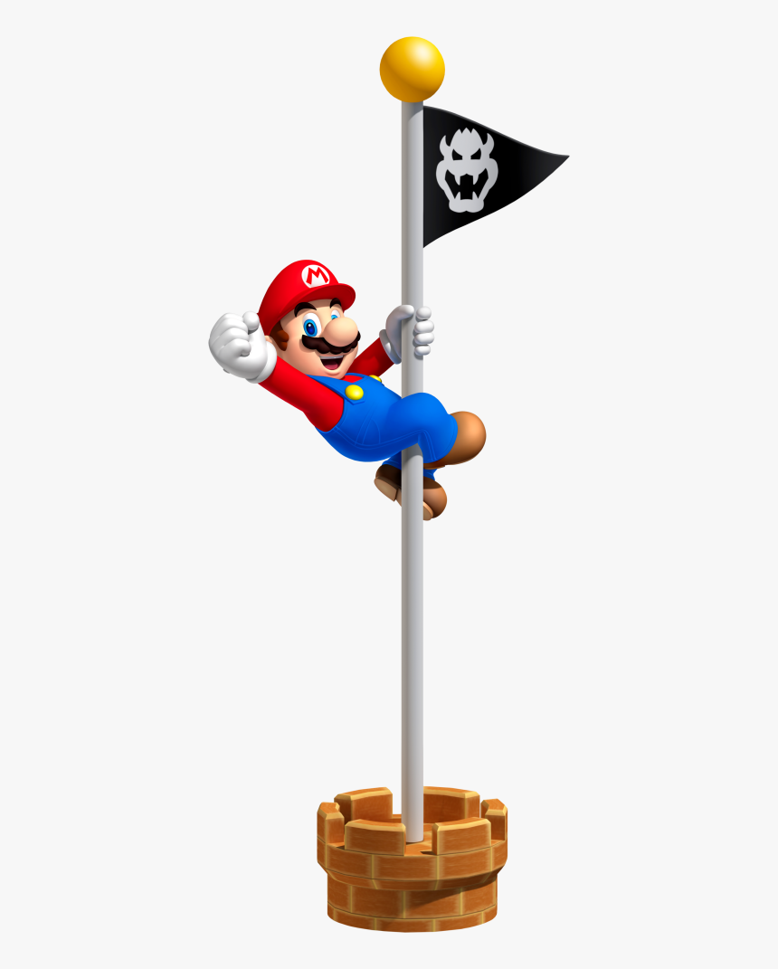 Super Mario Flag, HD Png Download, Free Download