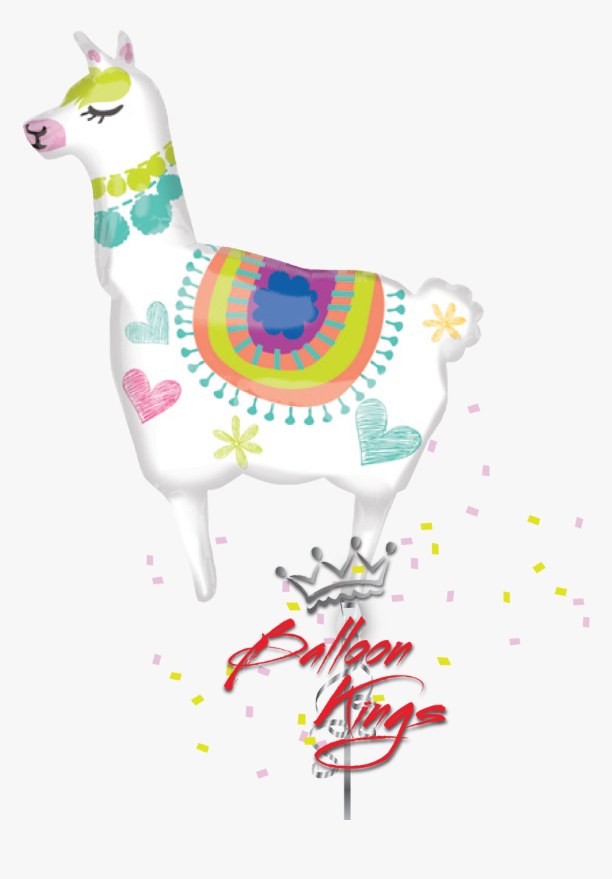 Llama Shape - Party City Llama Balloon Bouquets, HD Png Download, Free Download