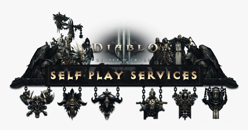 Diablo 3 Carry Serivces-min - Diablo 3 Transparent Background, HD Png Download, Free Download